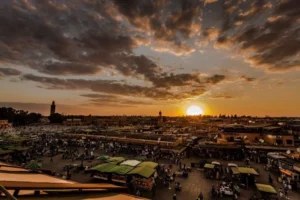 scenic shot of sunset across the city of marrakesh 2025 02 04 01 45 42 utc 1024x683